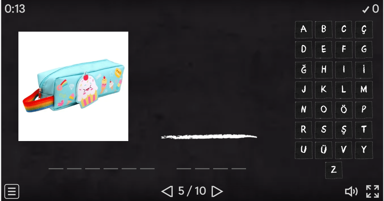 Yeni Müfredat - 5.2 Classroom Objects 8